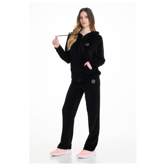 Target Γυναικείες φόρμες σετ Velour Set with Hoodie Jacket ''Target'' Target Γυναικείες φόρμες σετ Velour Set with Hoodie Jacket ''Target''